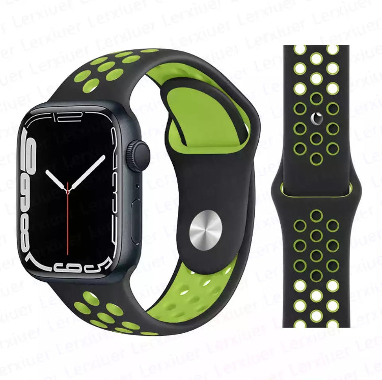 Signature Nike Apple Watch Silicone Sport Bands with Breathable Linings- for Selected Apple Watch 40mm Size - Super Savings Technologies Co.,LTD Signature Nike Apple Watch Silicone Sport Bands with Breathable Linings- for Selected Apple Watch 40mm Size - Super Savings Technologies Co.,LTD